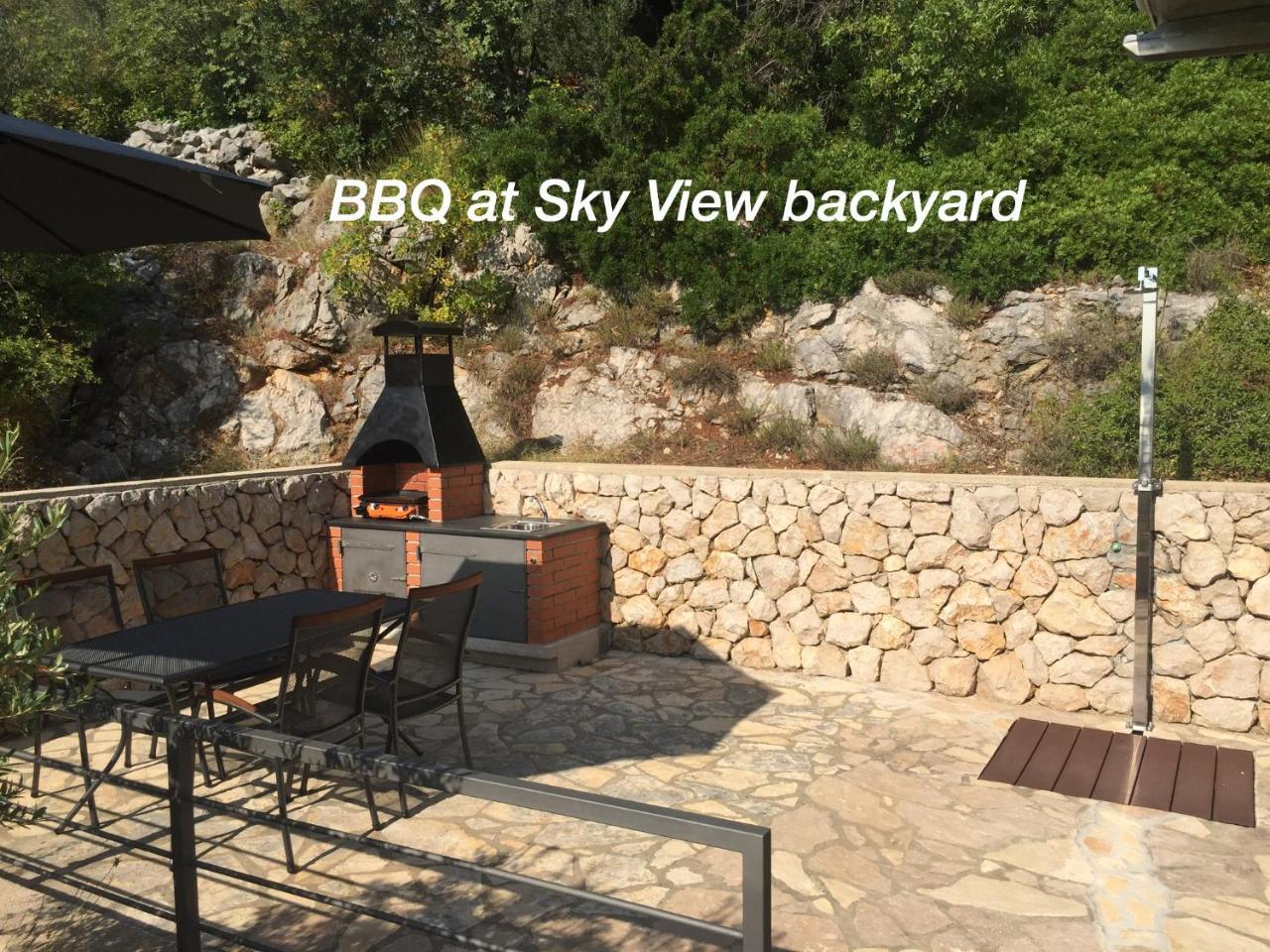 Gavza Sky View Apartment Cres Kültér fotó
